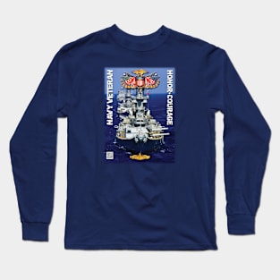 Navy 7th Fleet Long Sleeve T-Shirt